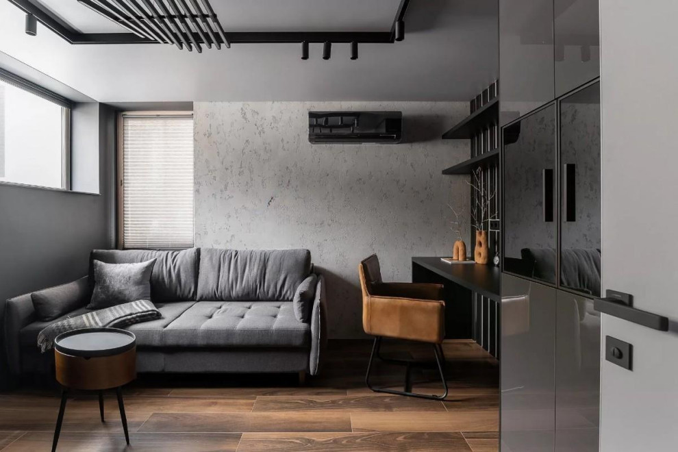 Реализованный дизайн-проект таунхауса в ЖК "На уровне"