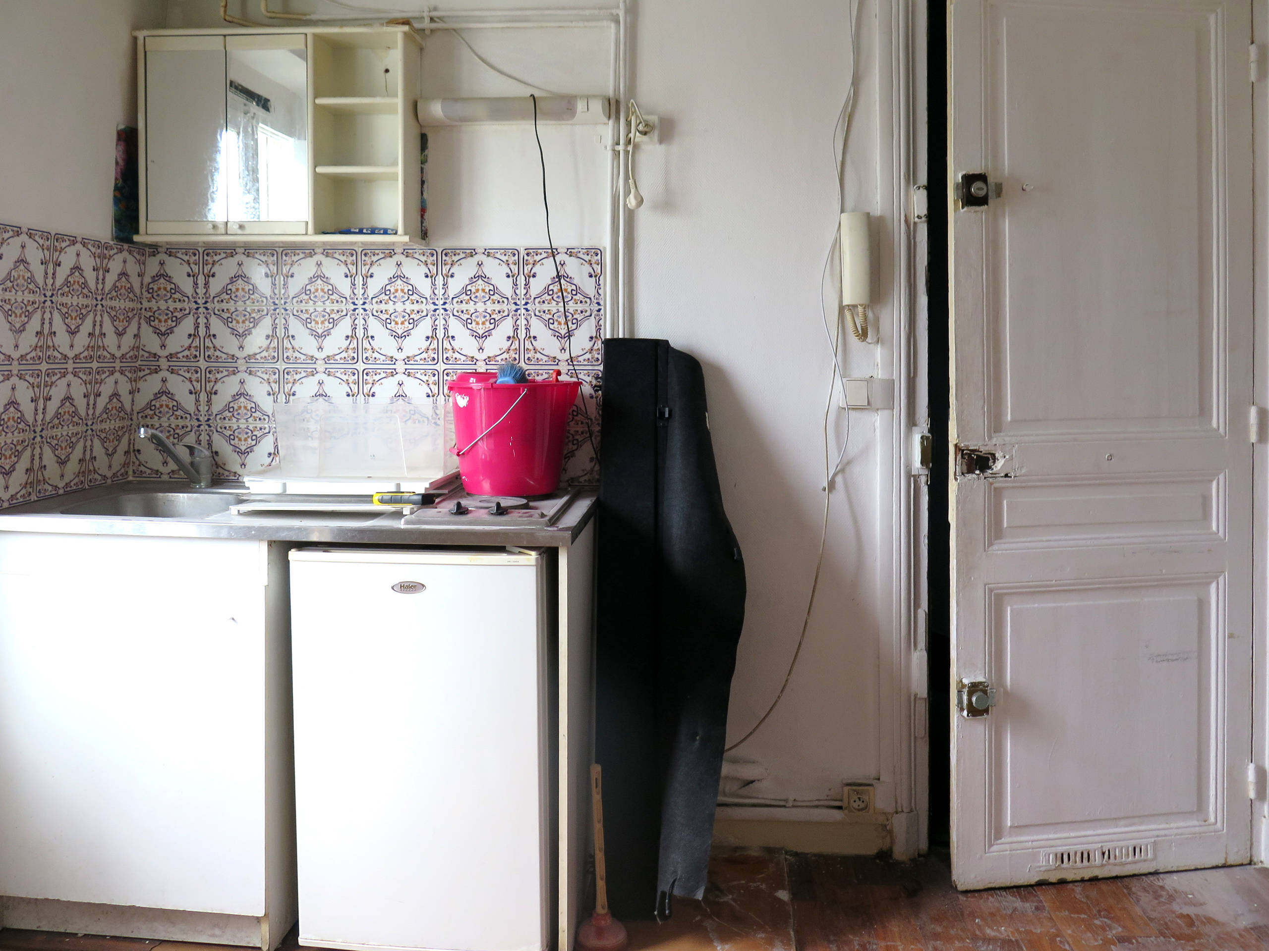 До и после: Студия 11 кв.м в старом парижском доме