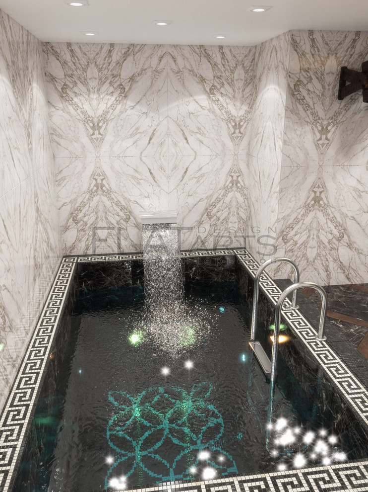 Дизайн банного комплекса 80 кв.м.