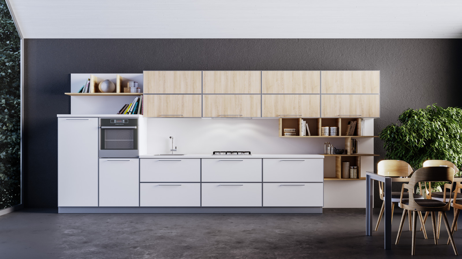 Кухни из пластика