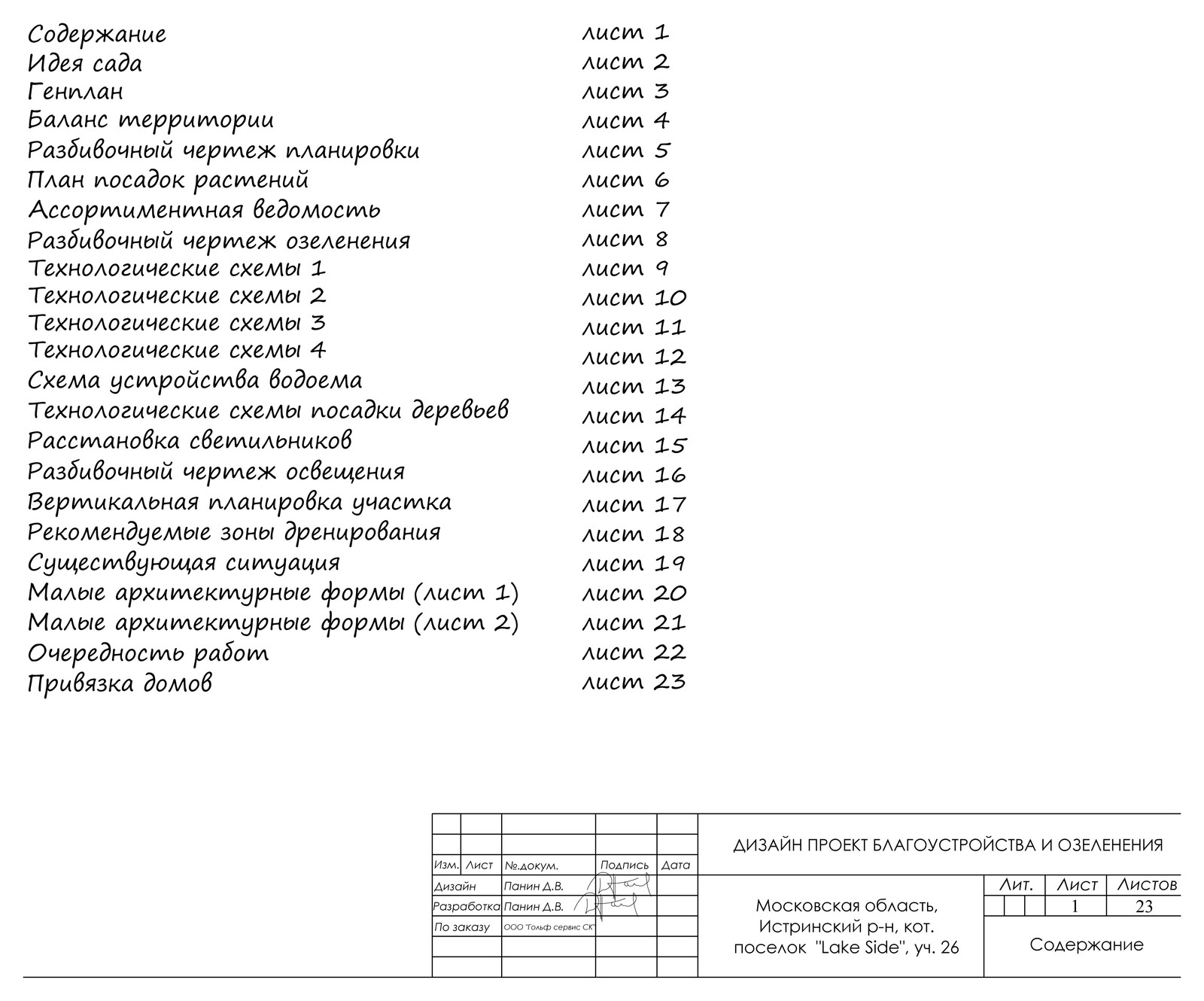 Обложка проекта: Lake side