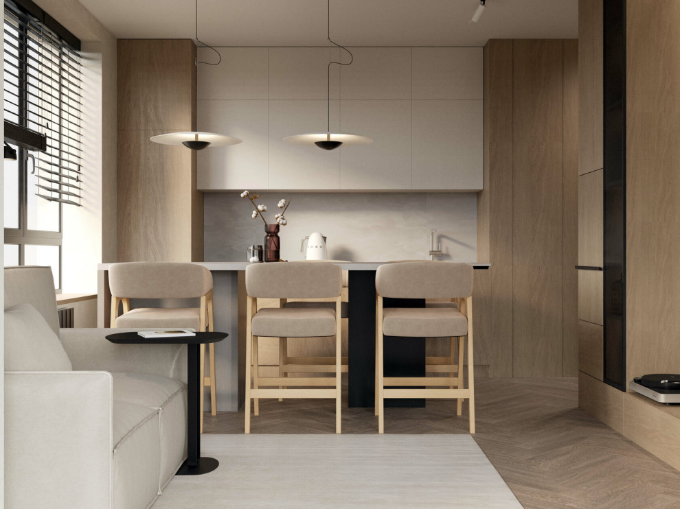 Минималистичная квартира с японской эстетикой