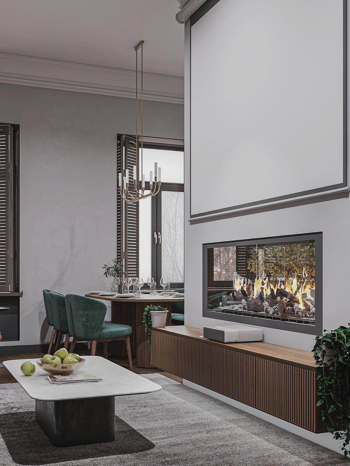 Обложка проекта: Квартира 104 кв.м Новинский Бульвар