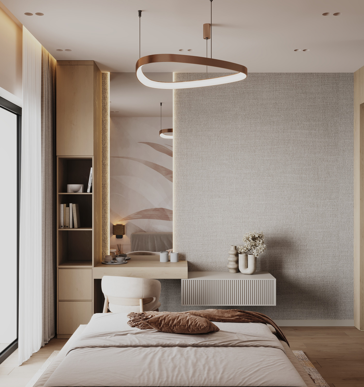 Дизайн интерьера дома в кп Урман— 174 м²