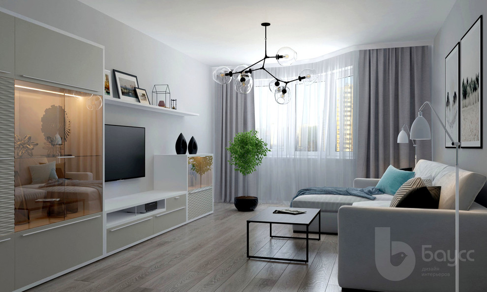 Проект "СДЕРЖАННЫЙ". Квартира 95 кв. м