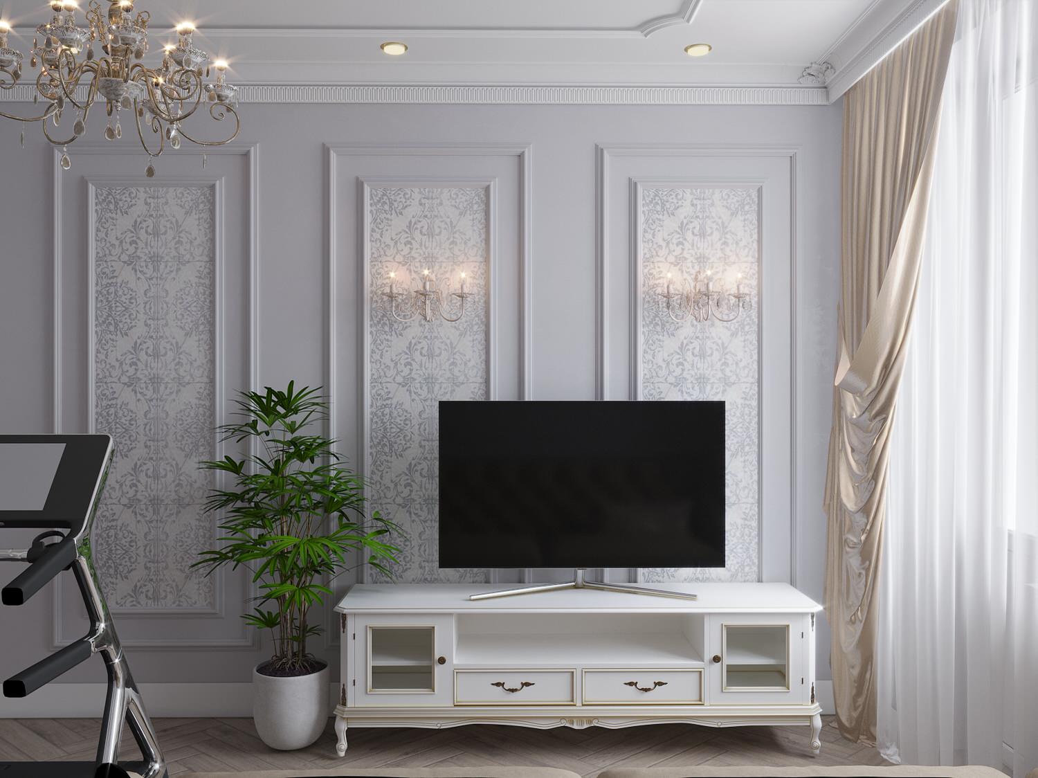 Классический интерьер 90 м2