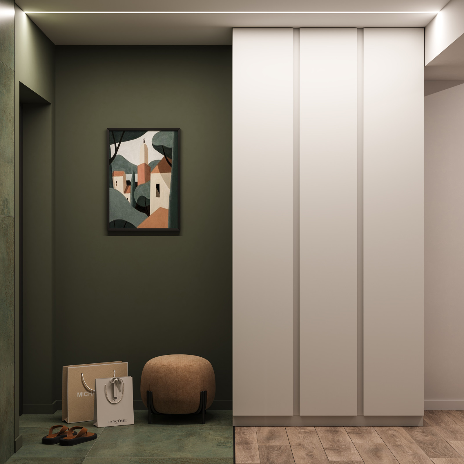 Дизайн 2х комнатной квартиры в ЖК Южный парк