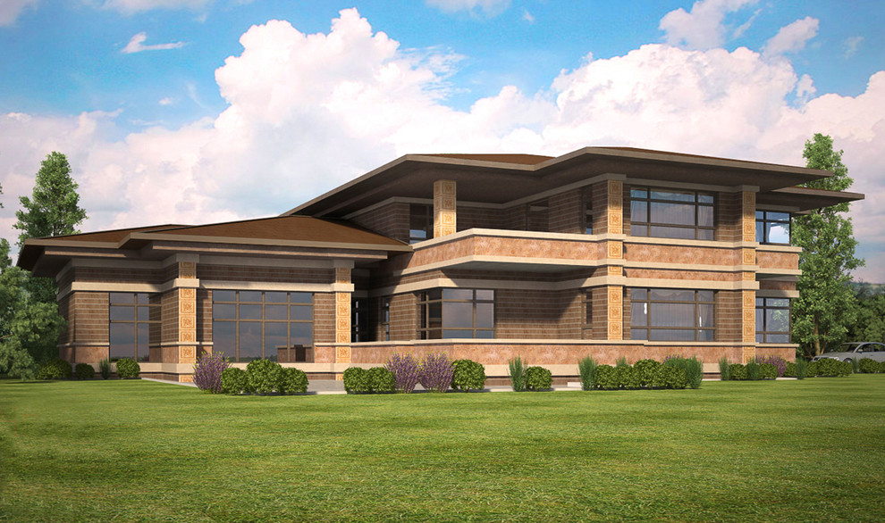 Обложка проекта: Проекты в стиле Ф.Л.Райта \ Wright style