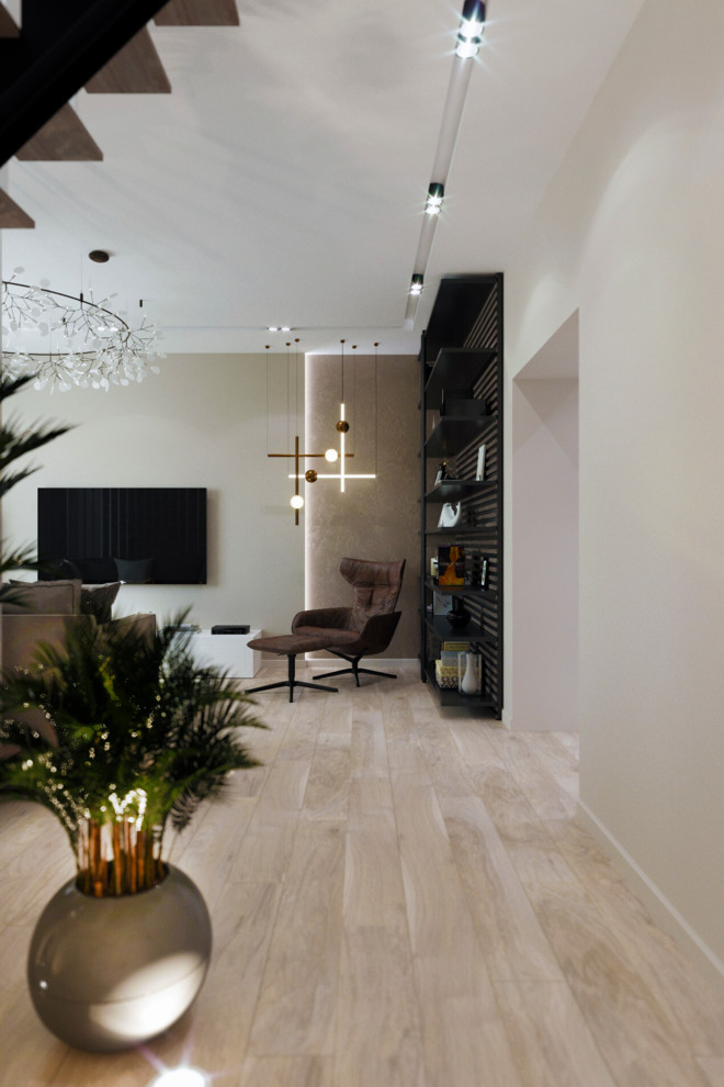 Проект 2х уровневой квартиры г.Югорск