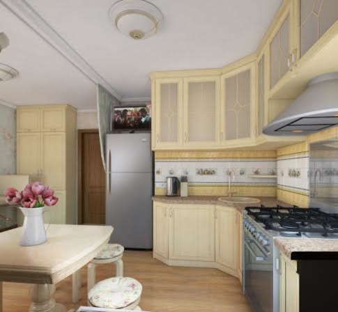 Трехкомнатная квартира (перепланировка фэн-шуй) м. Академическая