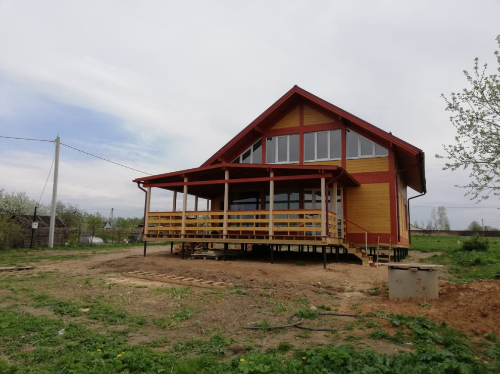 Фахверковый дом. Волоколамский район МО.