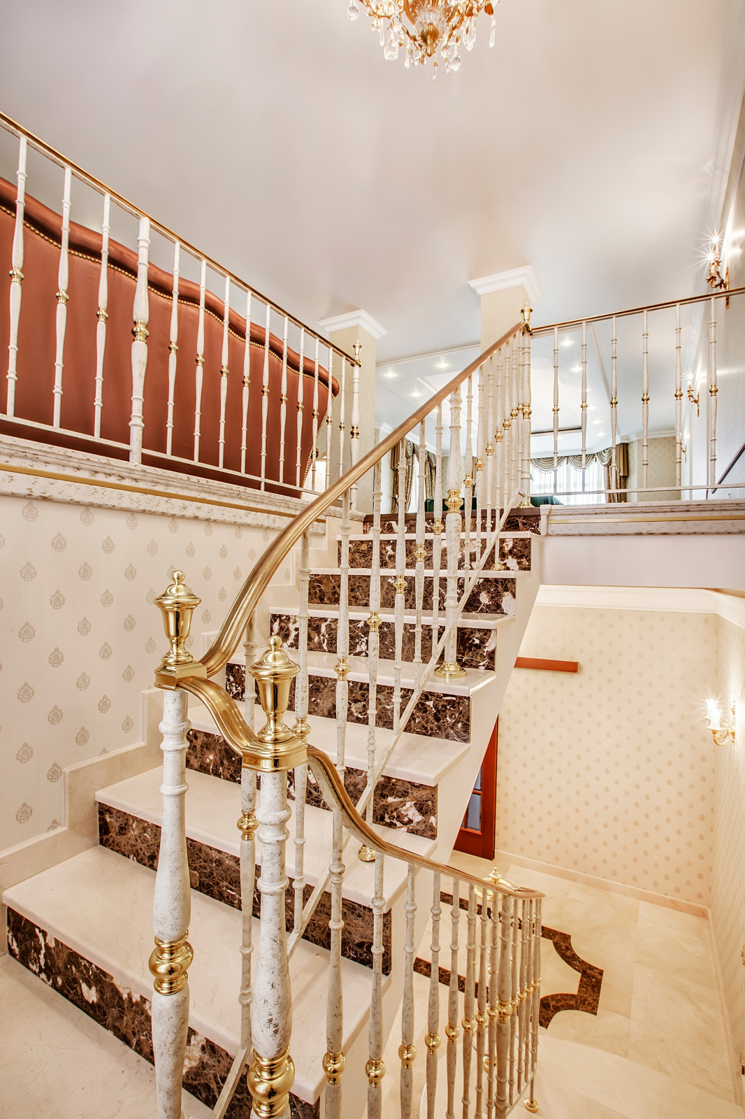 Лестница, стальное ограждение, фабрика Grande forge(Франция), коллекция "Рондо"