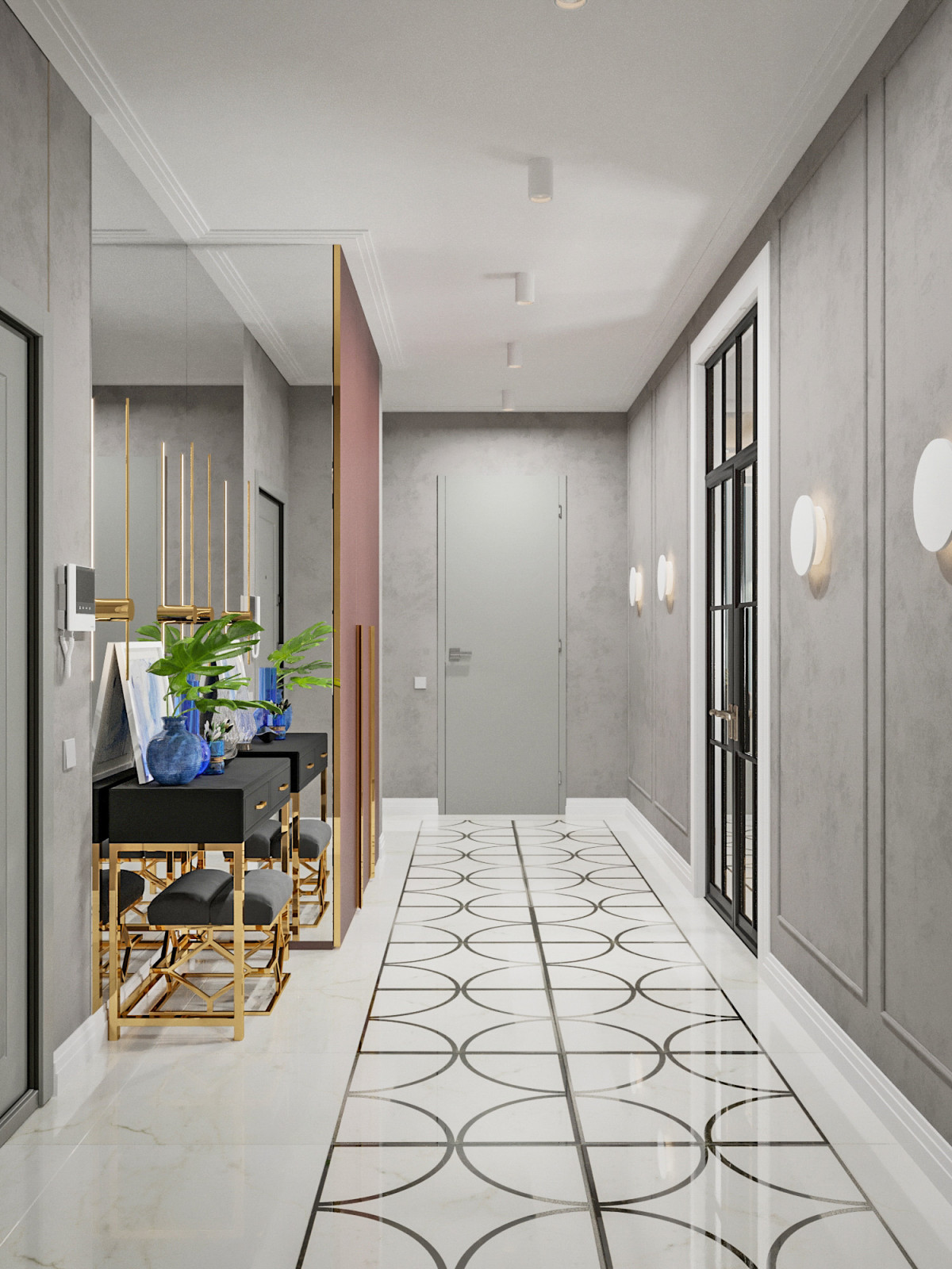 Дизайн квартиры в г. Омске ЖК "Серебряный берег"