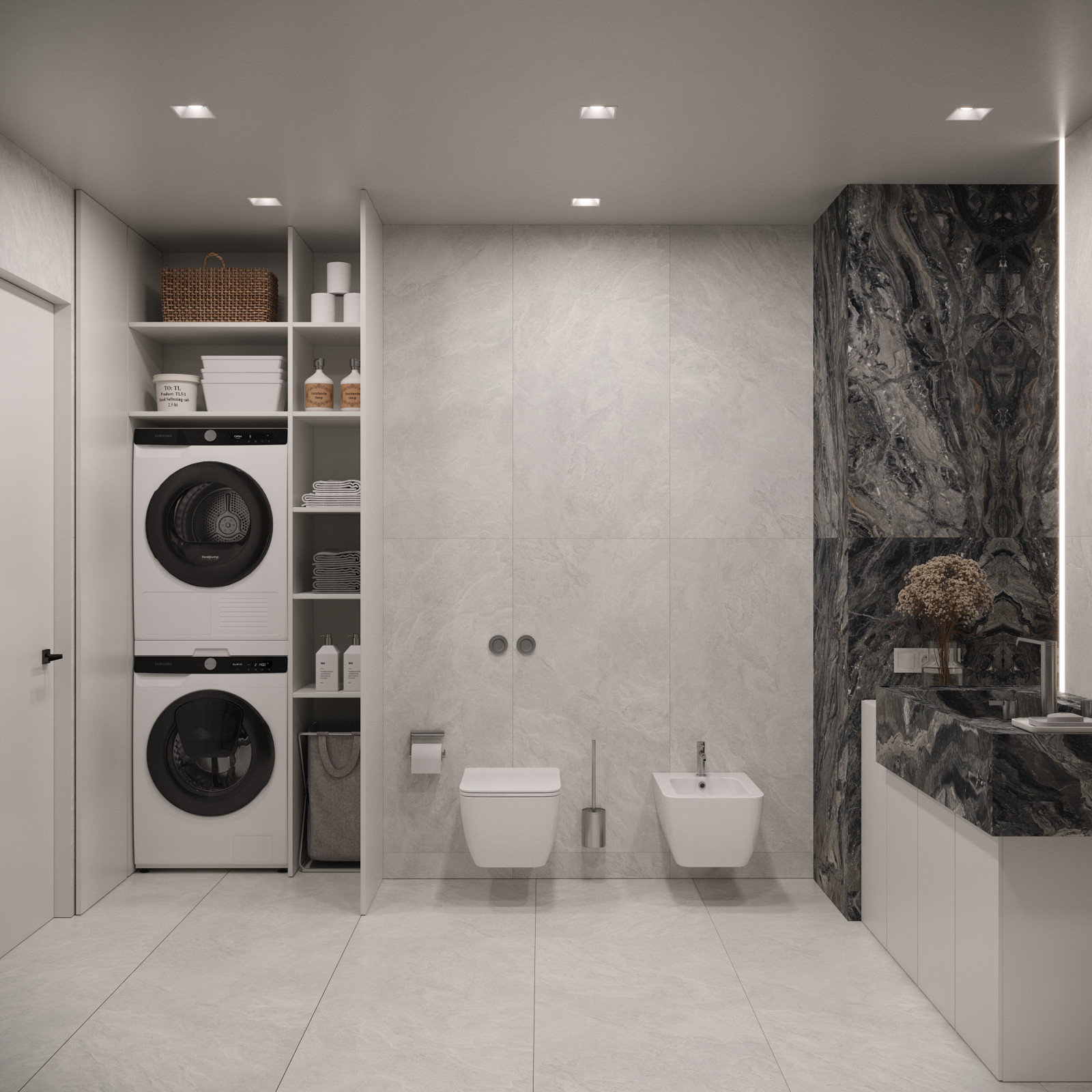 Bathroom in contemporary style