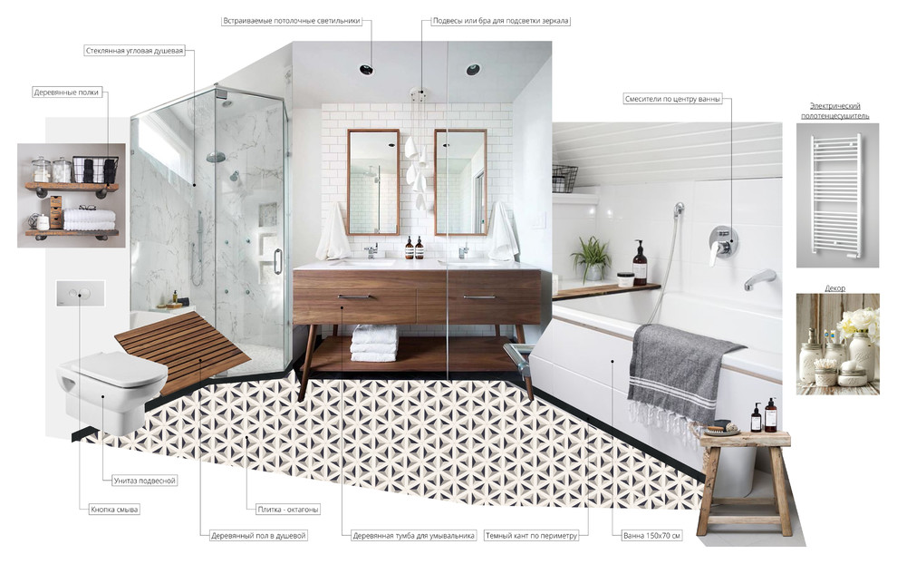 Санузел - вариант 1