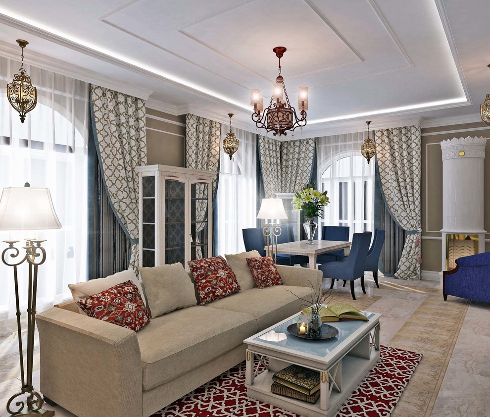 Дизайн интерьера дома на Николиной горе