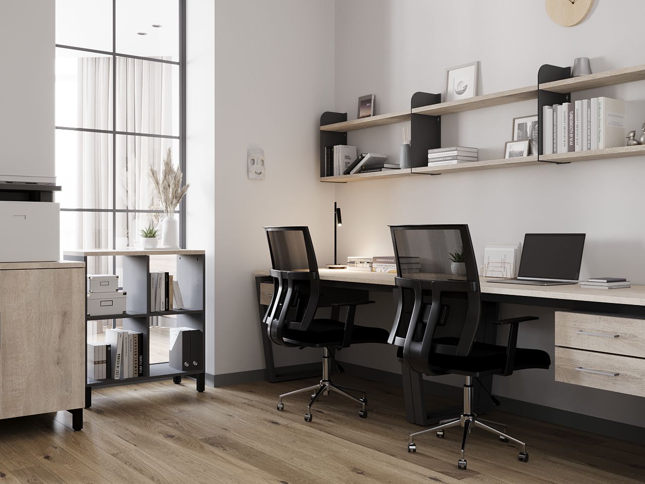 Обложка проекта: Кабинет в загородном доме