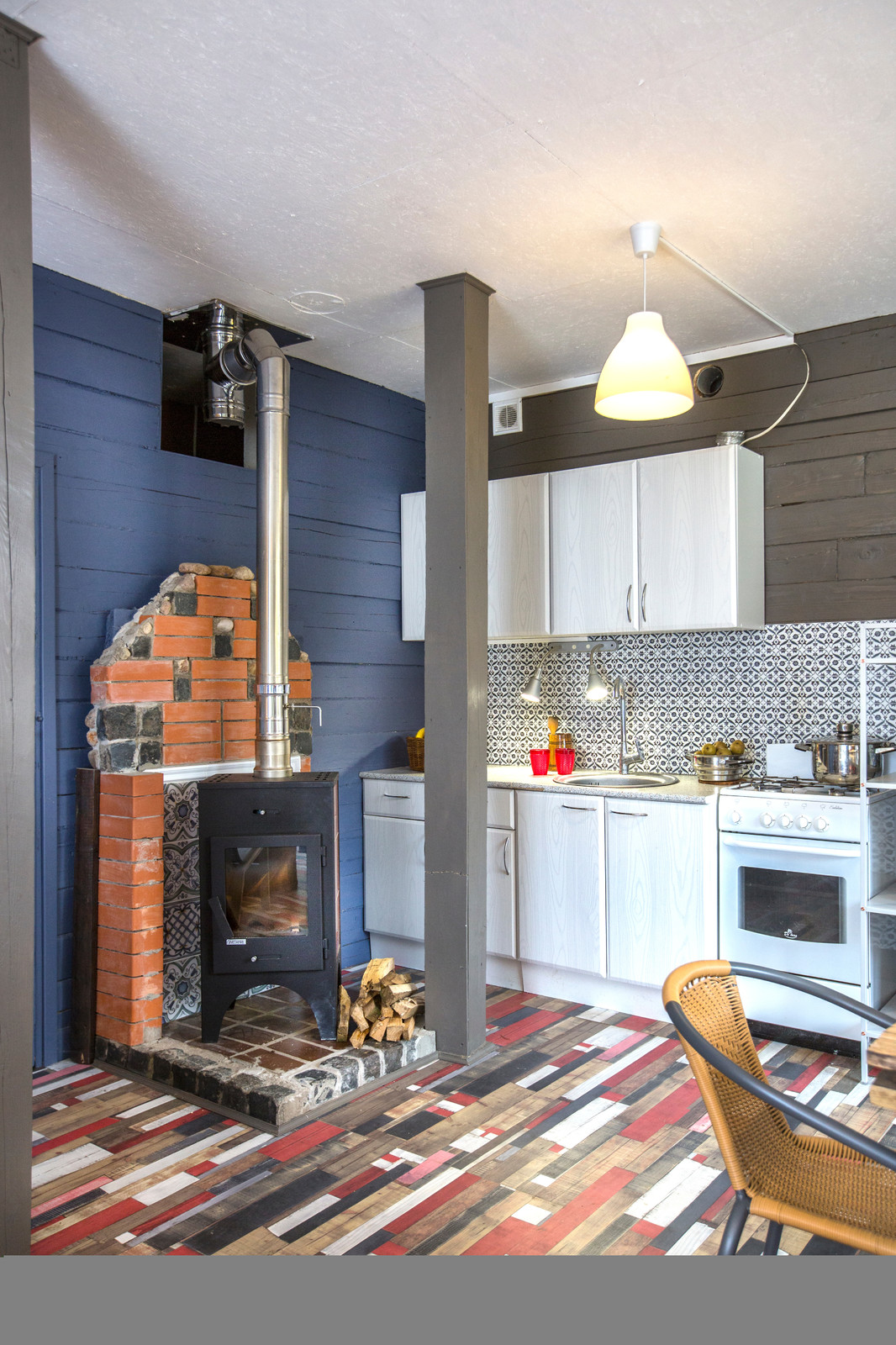 В гостях: Новый дом на месте бани