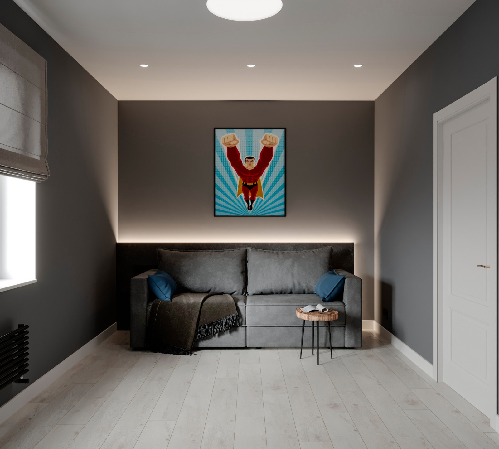 Четырехкомнатная квартира в Мегаполисе