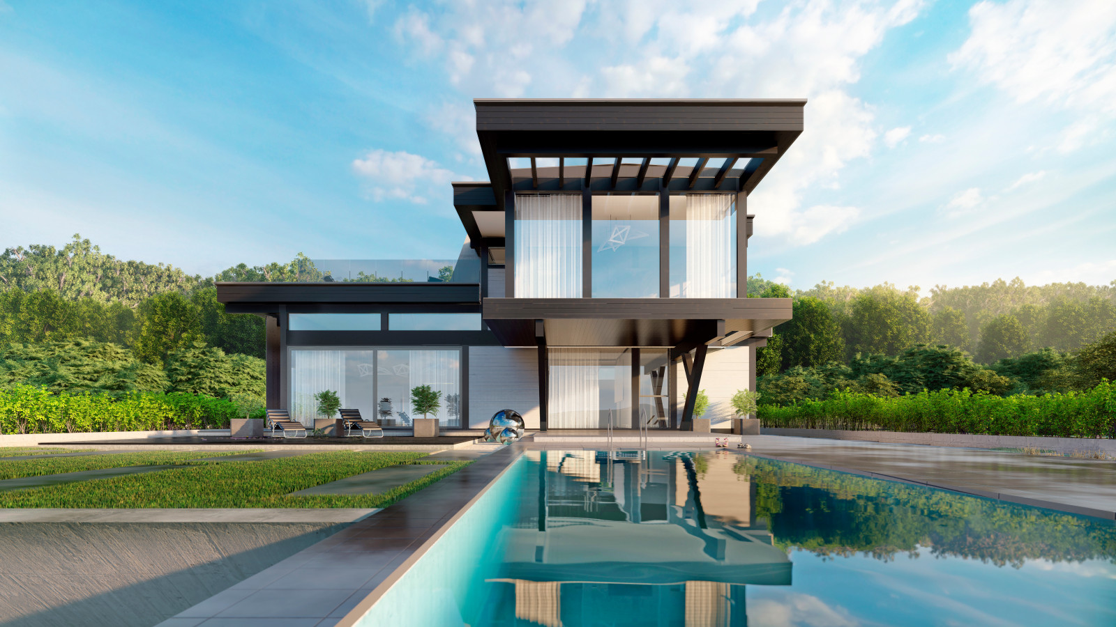 Дом Альпенхаус: фахверк в современном стиле