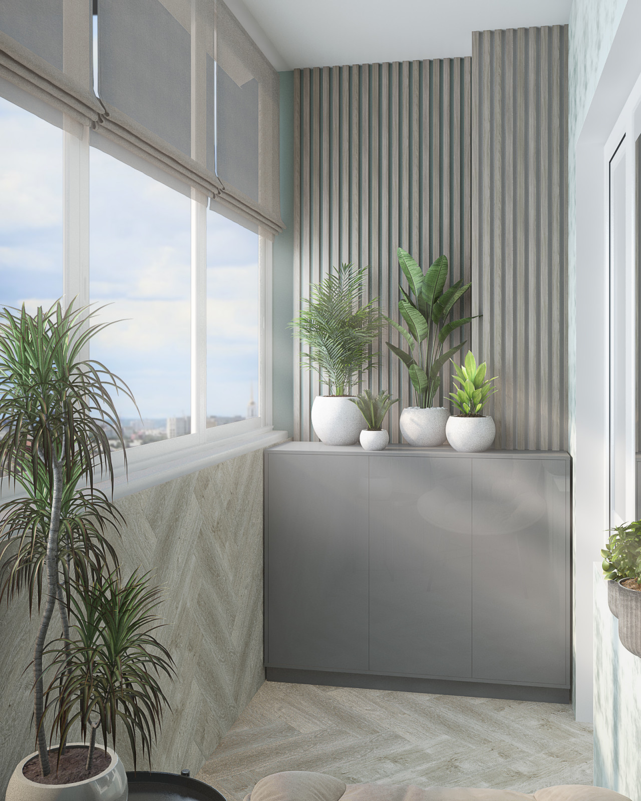 Интерьер однокомнатной квартиры по ул. Ломоносова