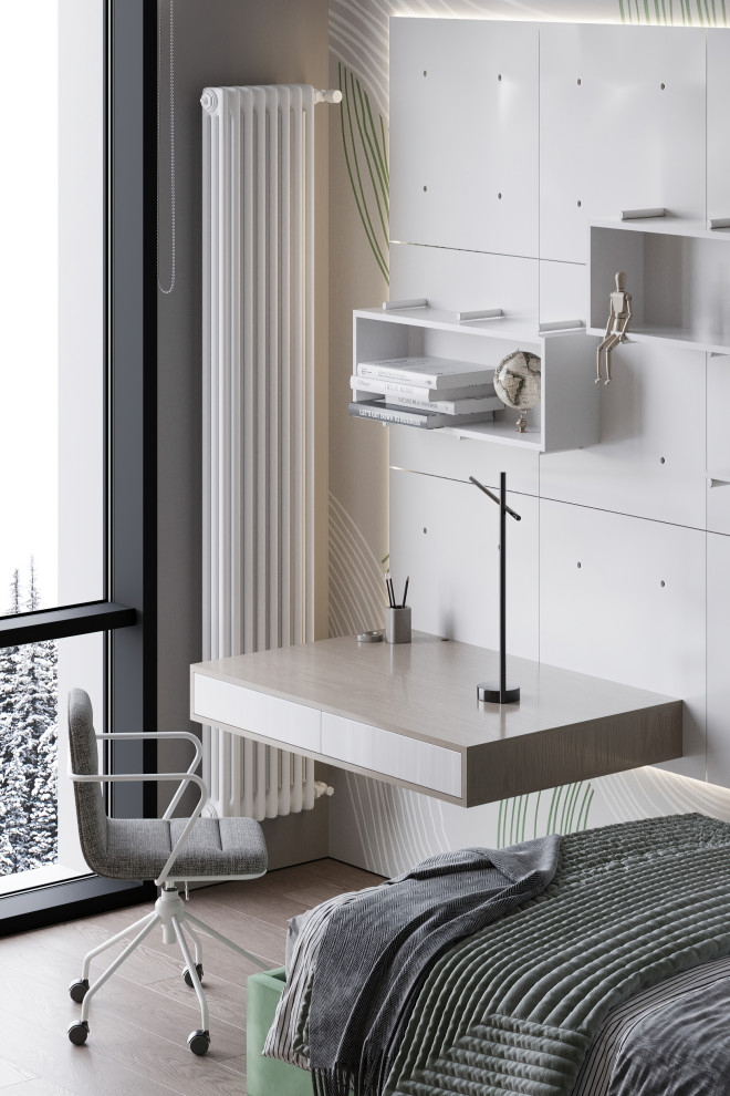 Дизайн проект детской комнаты для подростка