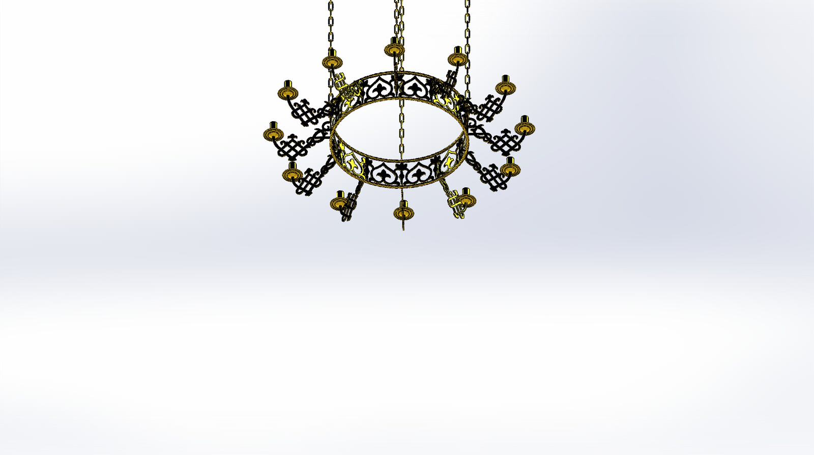 Проект внутреннего освещения Храм иконы Божией Матери "Милующая" Санкт-Петербург