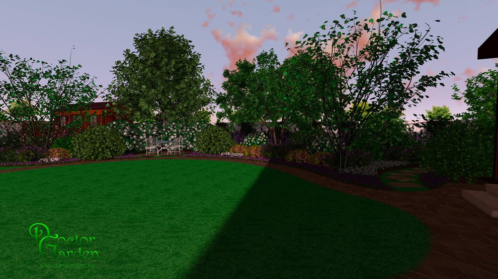 Сад для большой семьи