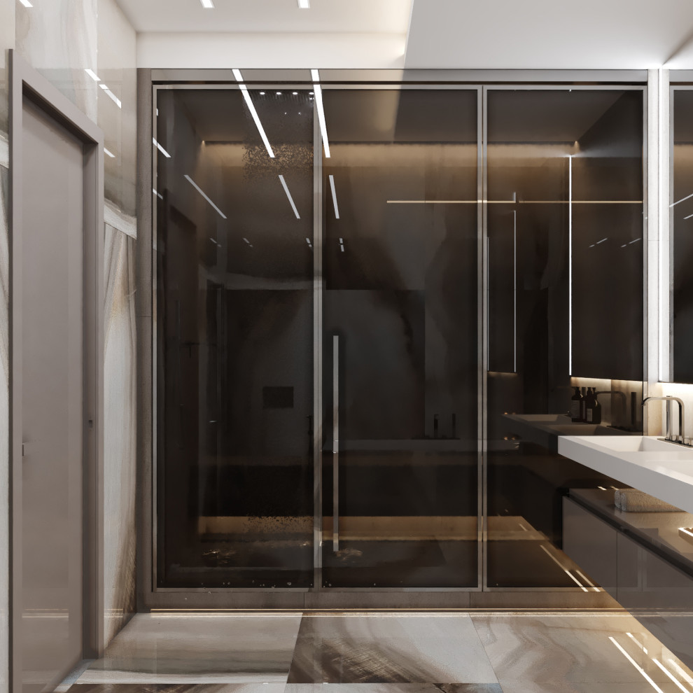 Дизайн интерьера квартиры 120 кв.м. в ЖК "Плазма"