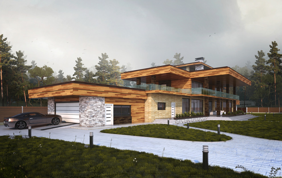 Обложка проекта: Речной каскад \ River side