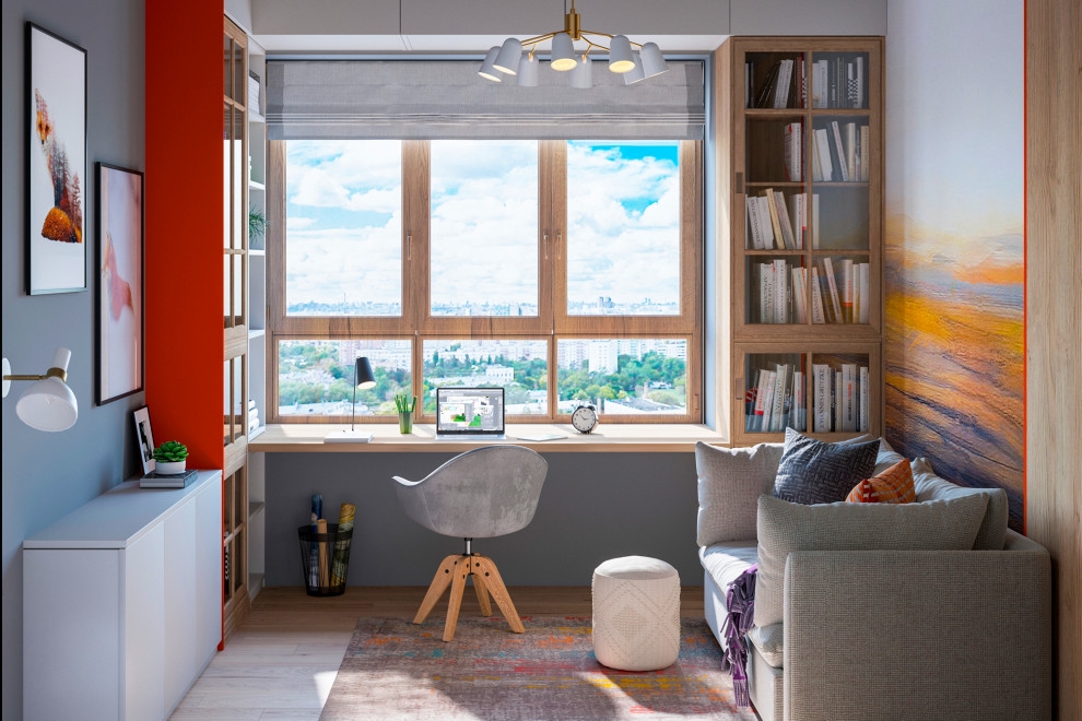 Дизайн интерьера  3-х комнатной квартиры 113 кв.м. - ЖК «LIFE-Ботанический сад»