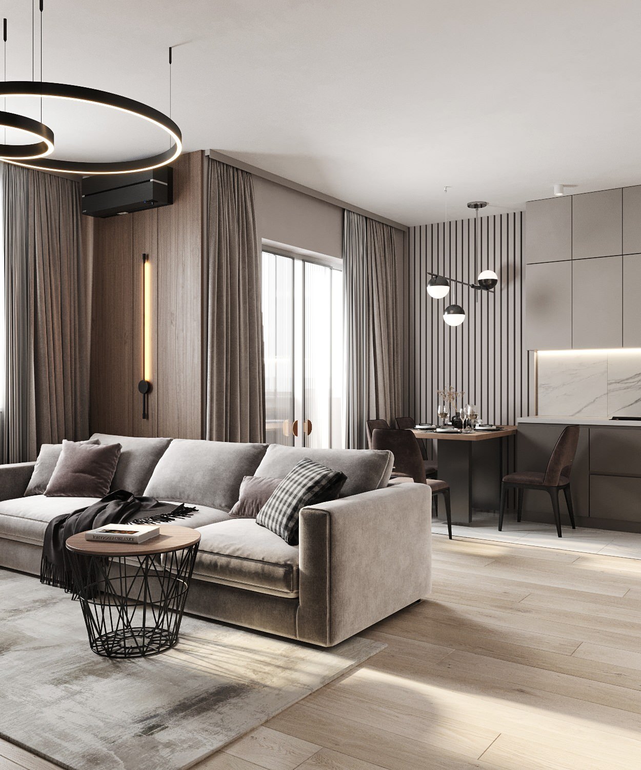 современная двушка