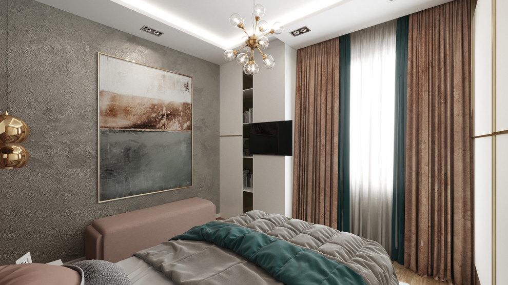 Дизайн интерьера спальни по ул.Садовая