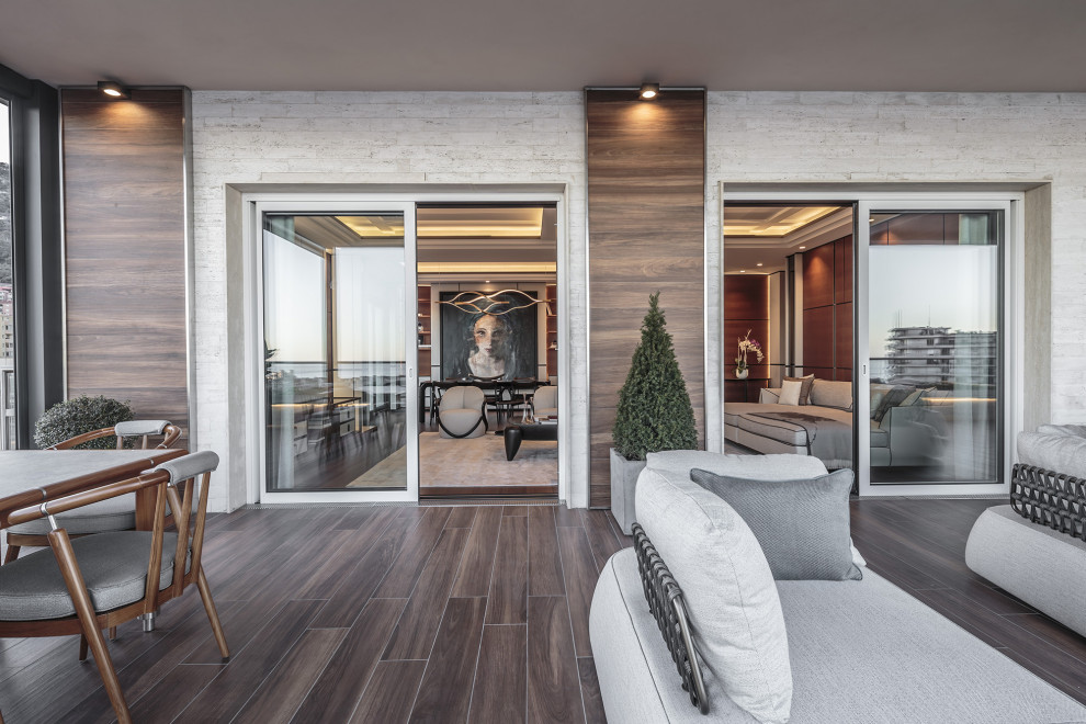 Interior design of a penthouse in Monte-Carlo