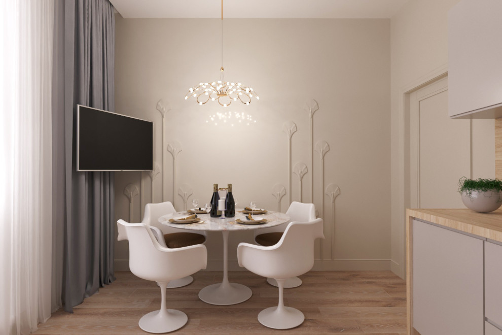 Дизайн проект квартиры в ЖК "Дом у озера" 90кв.м