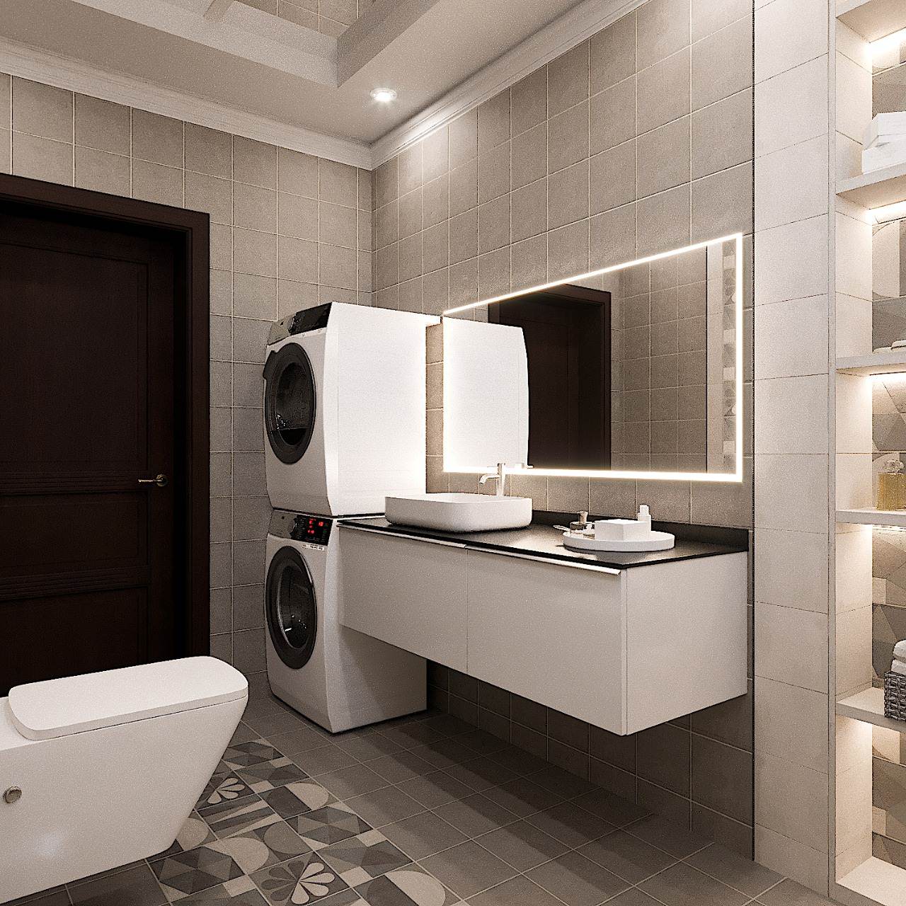 Дизайн-проект 3-х этажного особняка