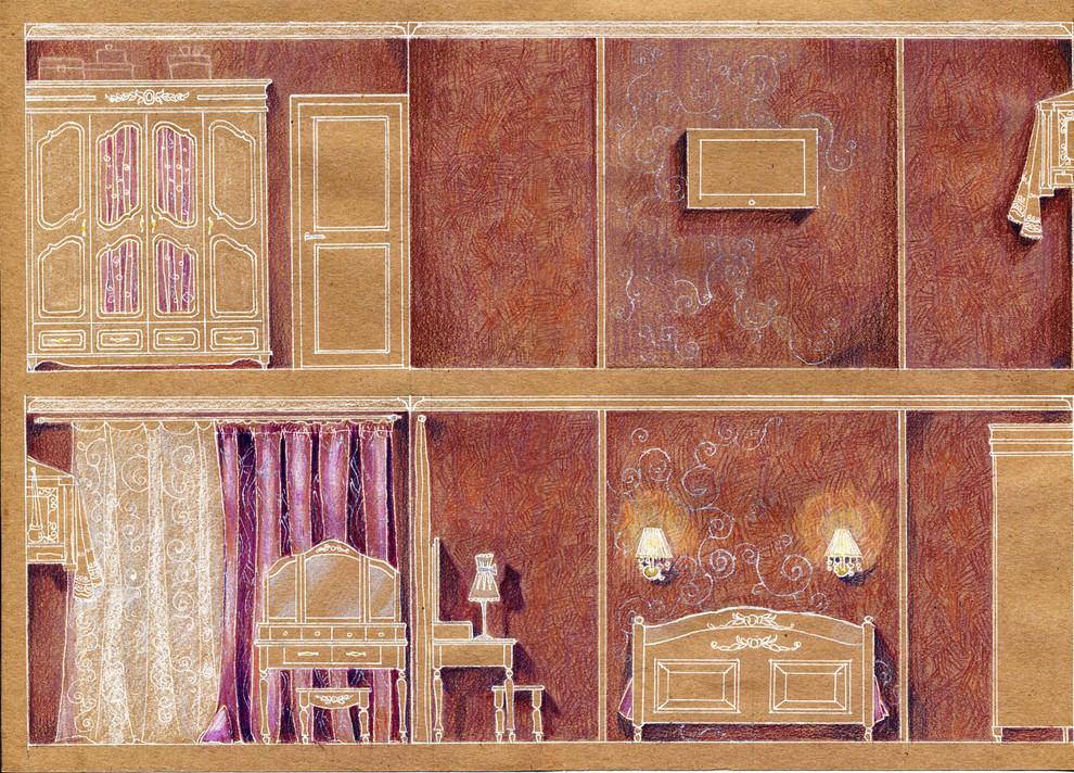 Обложка проекта: квартира г. Москва пр. Вернадского 2010г.