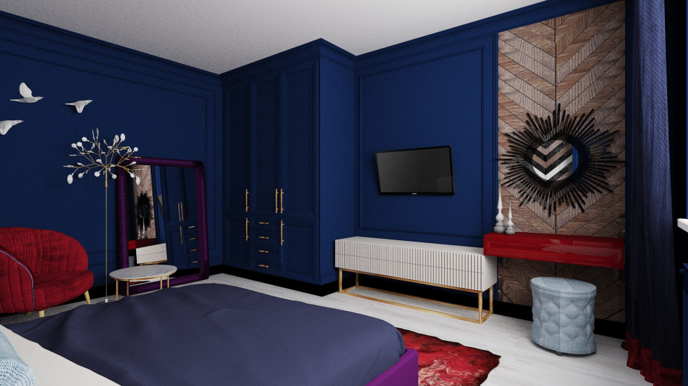 Обложка проекта: Спальня для креативной девушки