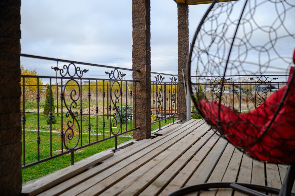 Обложка проекта: Ломоносовский район Санкт-Петербурга. Дом для семьи с шестью детьми.