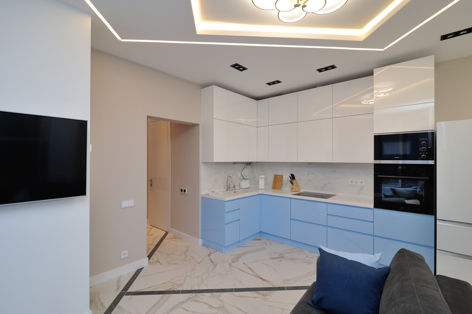 Реализованный проект квартиры под сдачу в аренду 70 кв..м