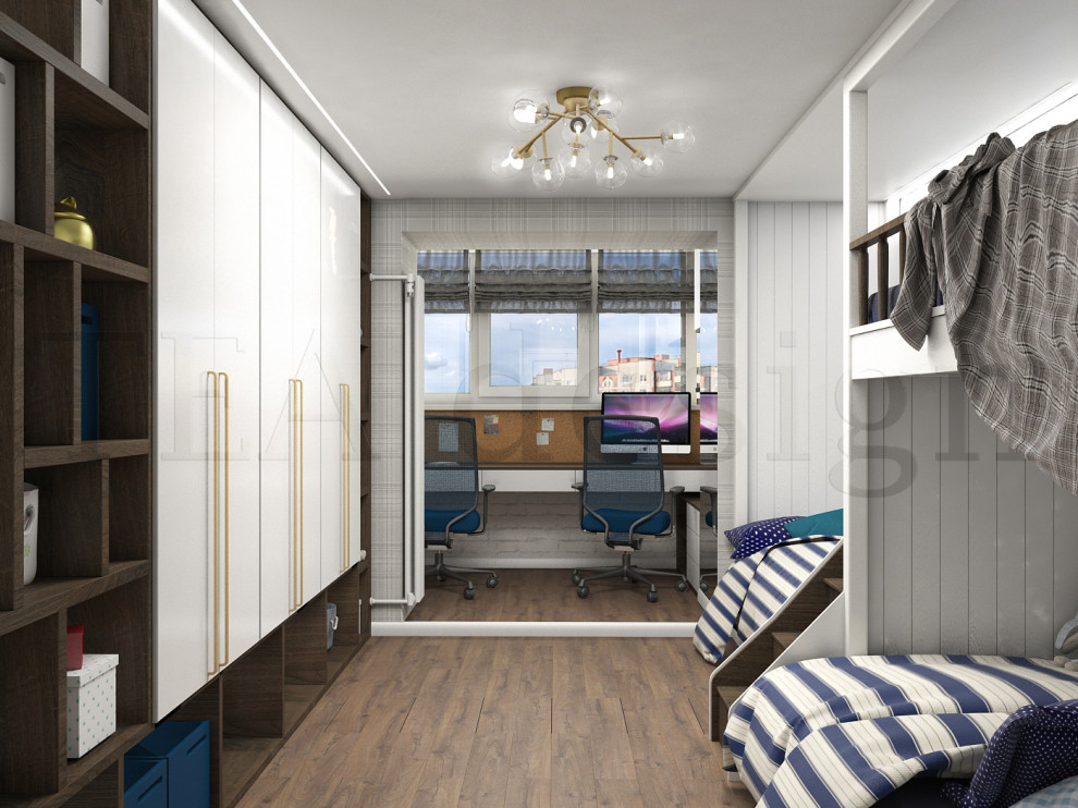 Детская для 3-х мальчиков