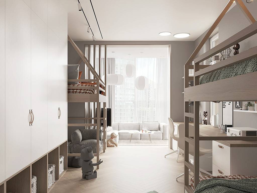 Квартира в современном стиле, ЖК «Duderhof Club», 146 кв.м.