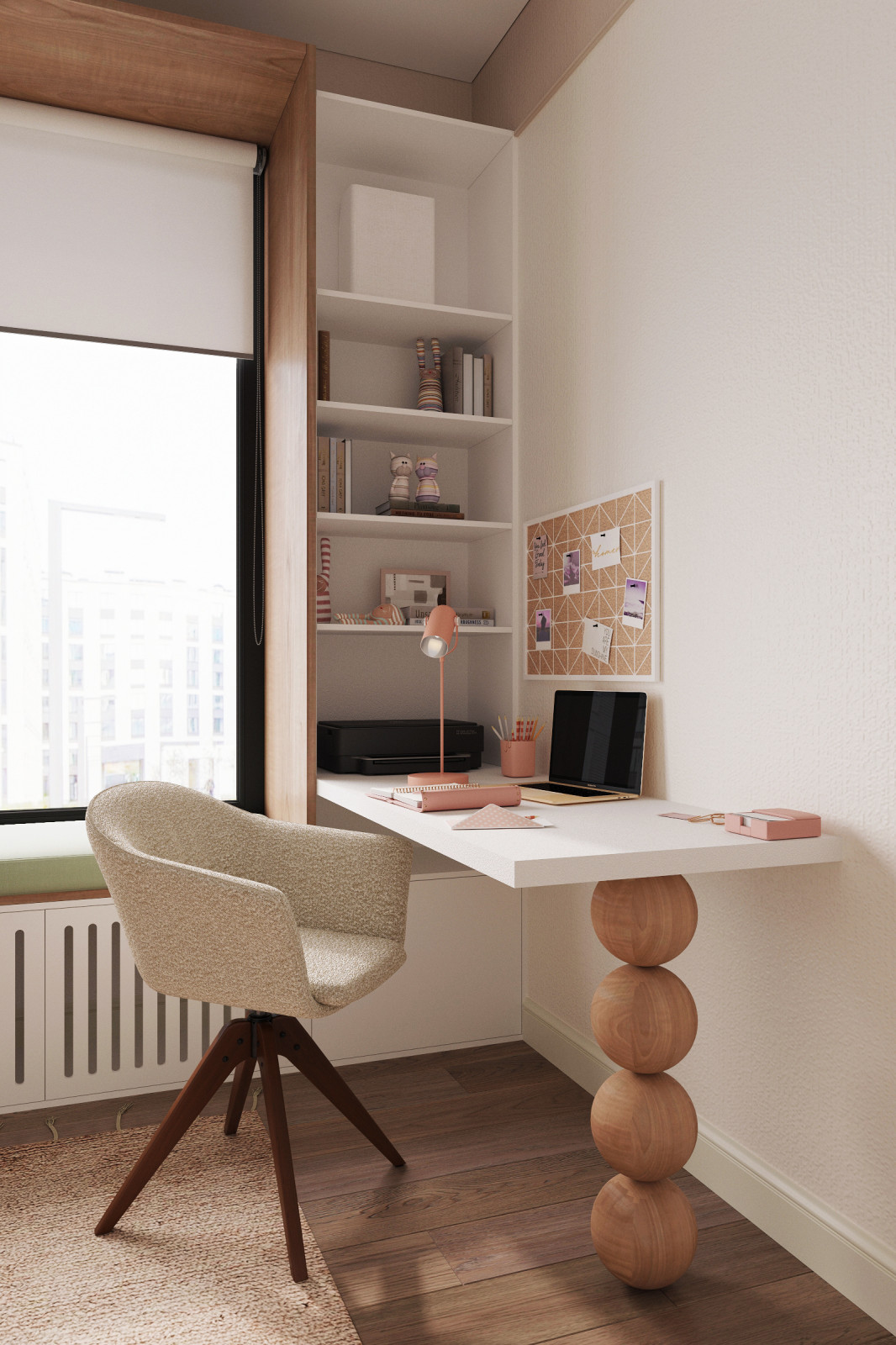 Уютная детская для девочки