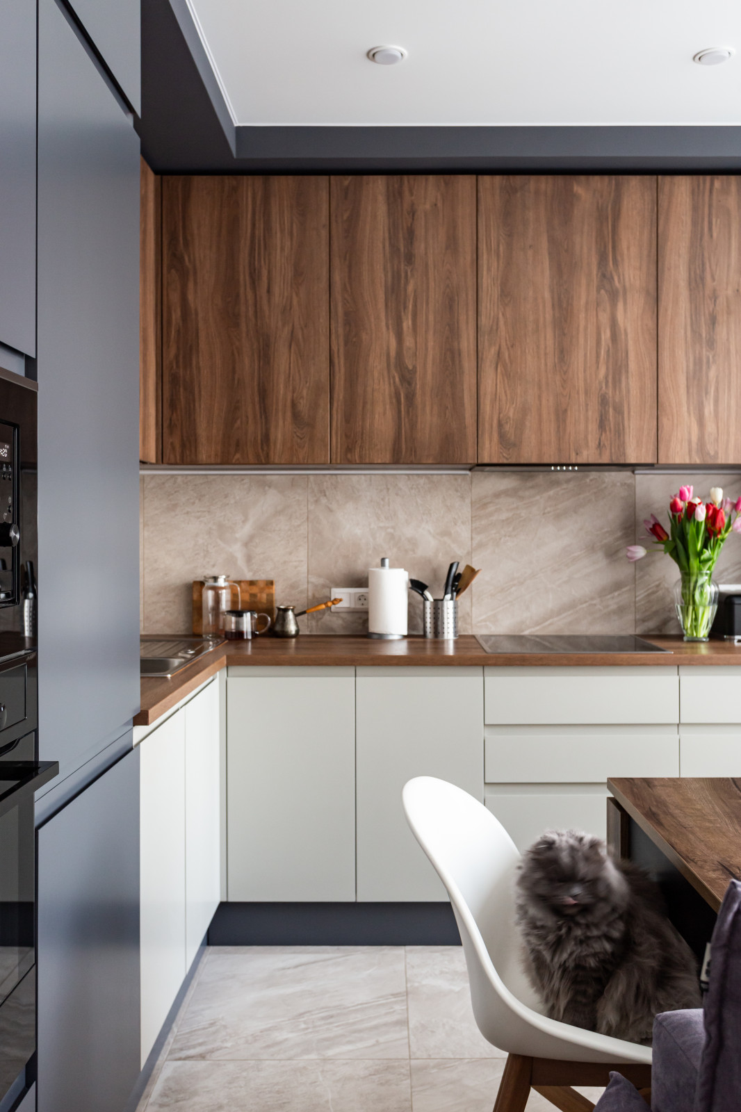 Угловая кухня в ЖК Домашний