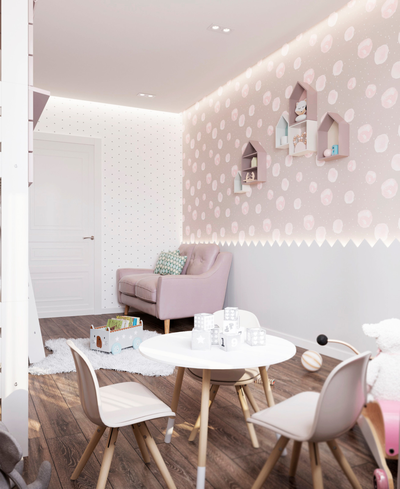 3-х комнатная квартира для молодой семьи 80кв.м.