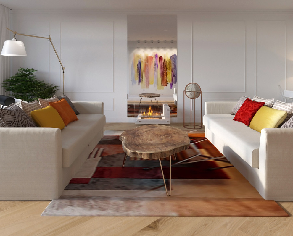 Обложка проекта: Квартира с каплями солнца и облаков