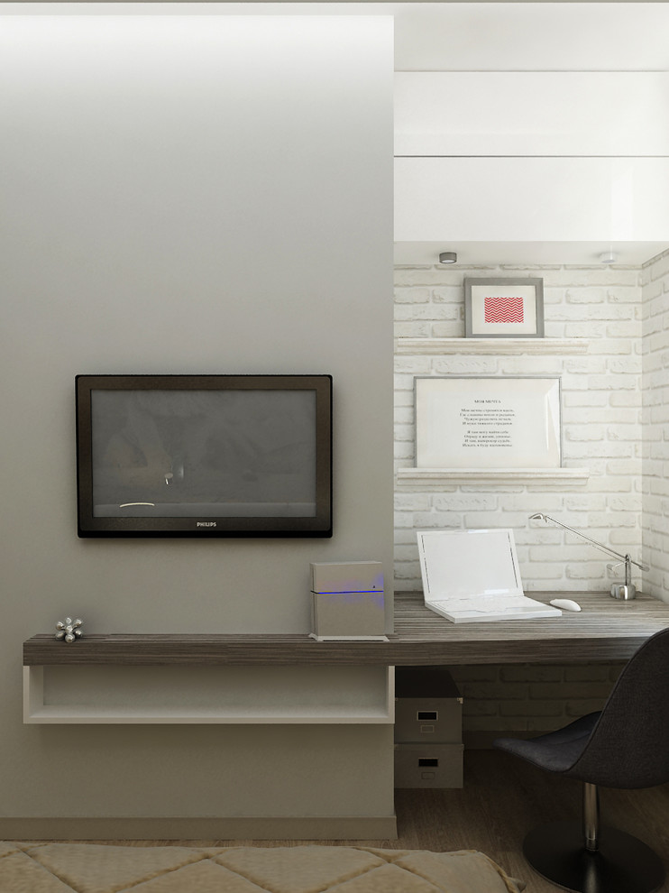 Проект однокомнатной квартиры в д.Рассказовка,Москва