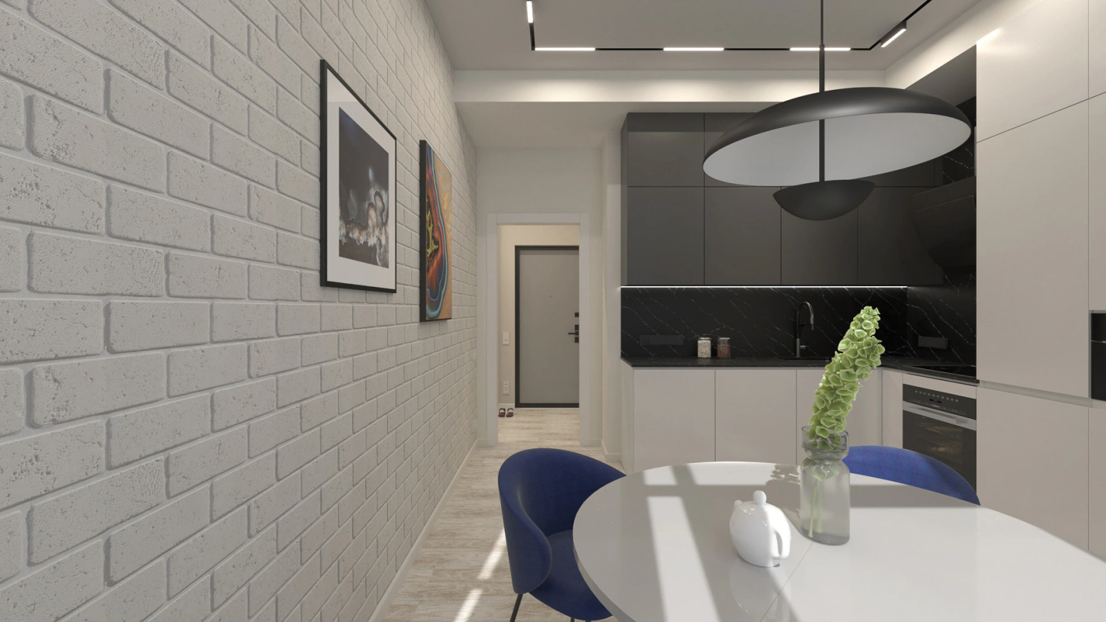 Дизайн двухкомнатной квартиры