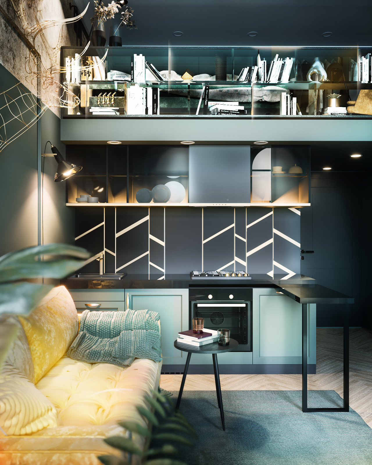 St. Petersburg - eclectic style studio