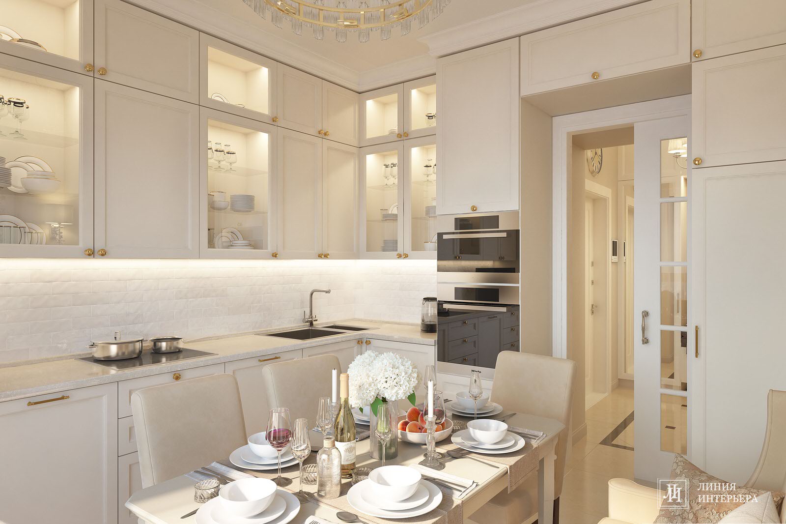 Интерьер квартиры современная классика